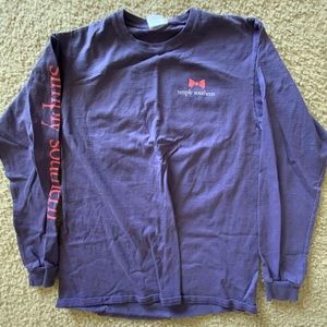simply southern shirt purple